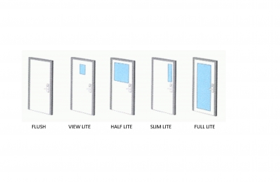 Security Doors - Steel Diagrams