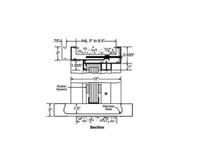 Service Window - Clamp-on Frame Diagrams