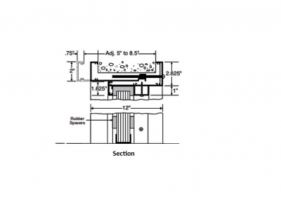 Vision Window - Clamp-on Frame Diagrams