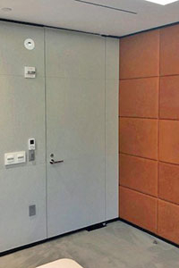 Wood-Clad Ballistic Wall Panels Photo